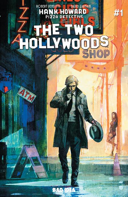 HANK HOWARD, PIZZA DETECTIVE: THE TWO HOLLYWOODS #1 (OF 2) CVR A ALEX MALEEV VAR
