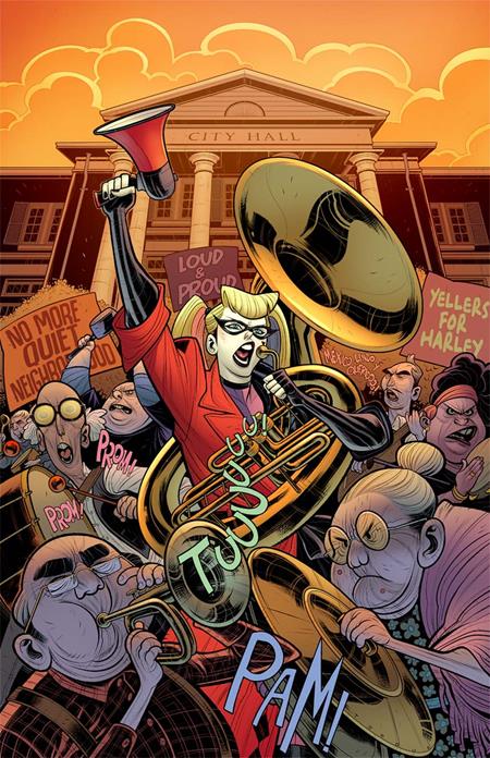 HARLEY QUINN #58 CVR D ELIZABETH TORQUE CARD STOCK VAR