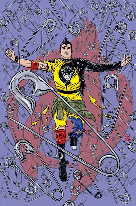 SUPERMAN UNLIMITED #9 CVR F MICHAEL ALLRED PUNK ROCK CARD STOCK VAR