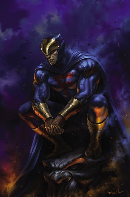 BLUE FALCON & DYNOMUTT #5 CVR E LUCIO PARRILLO METAL VIRGIN CVR VAR