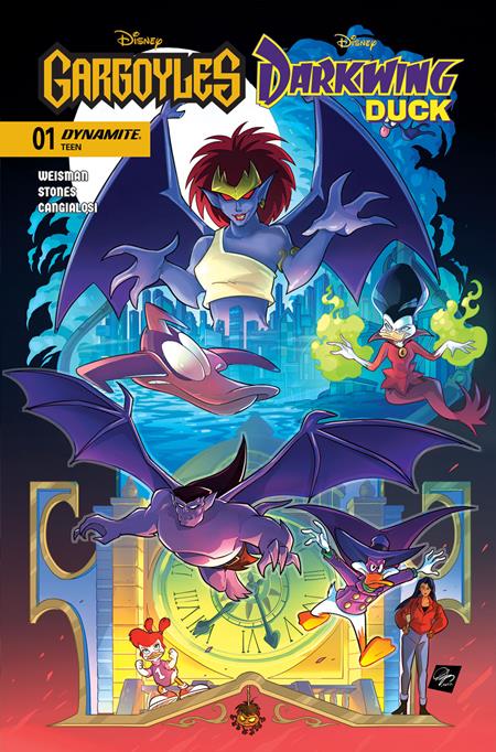 GARGOYLES DARKWING DUCK #1 CVR D CIRO CANGIALOSI VAR