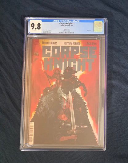Corpse Knight #1 CGC 9.8 1:100 Hans FOIL Cover F Variant 1st Print Image 2026