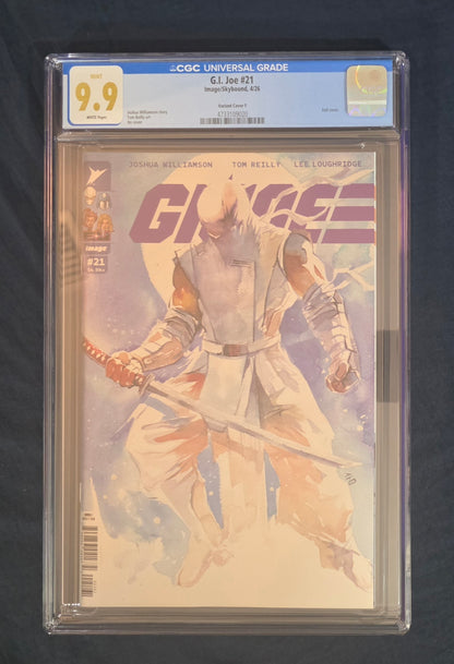 GI Joe #21 CGC 9.8 1:100 Ito FOIL Cover F Variant Image Comics 2026