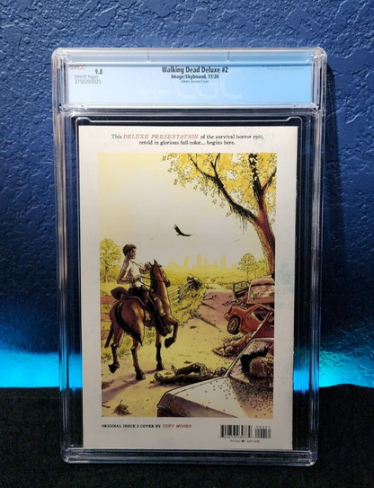 Walking Dead Deluxe #2 CGC 9.8 Cover E Adams Variant NY Yankees Image 2020