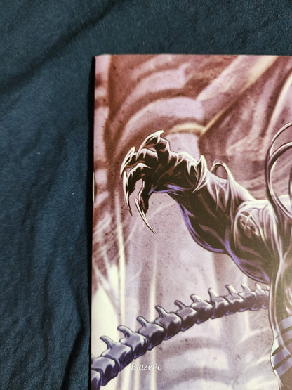 Aliens Vs Avengers #1 1:100 Mark Brooks VIRGIN Variant Hickman 2024 NM Pics