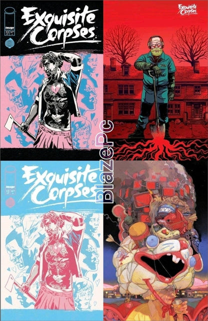 Exquisite Corpses #12 Cover A B C D Variant Set 1:25 1:50 Options Presale 4/22