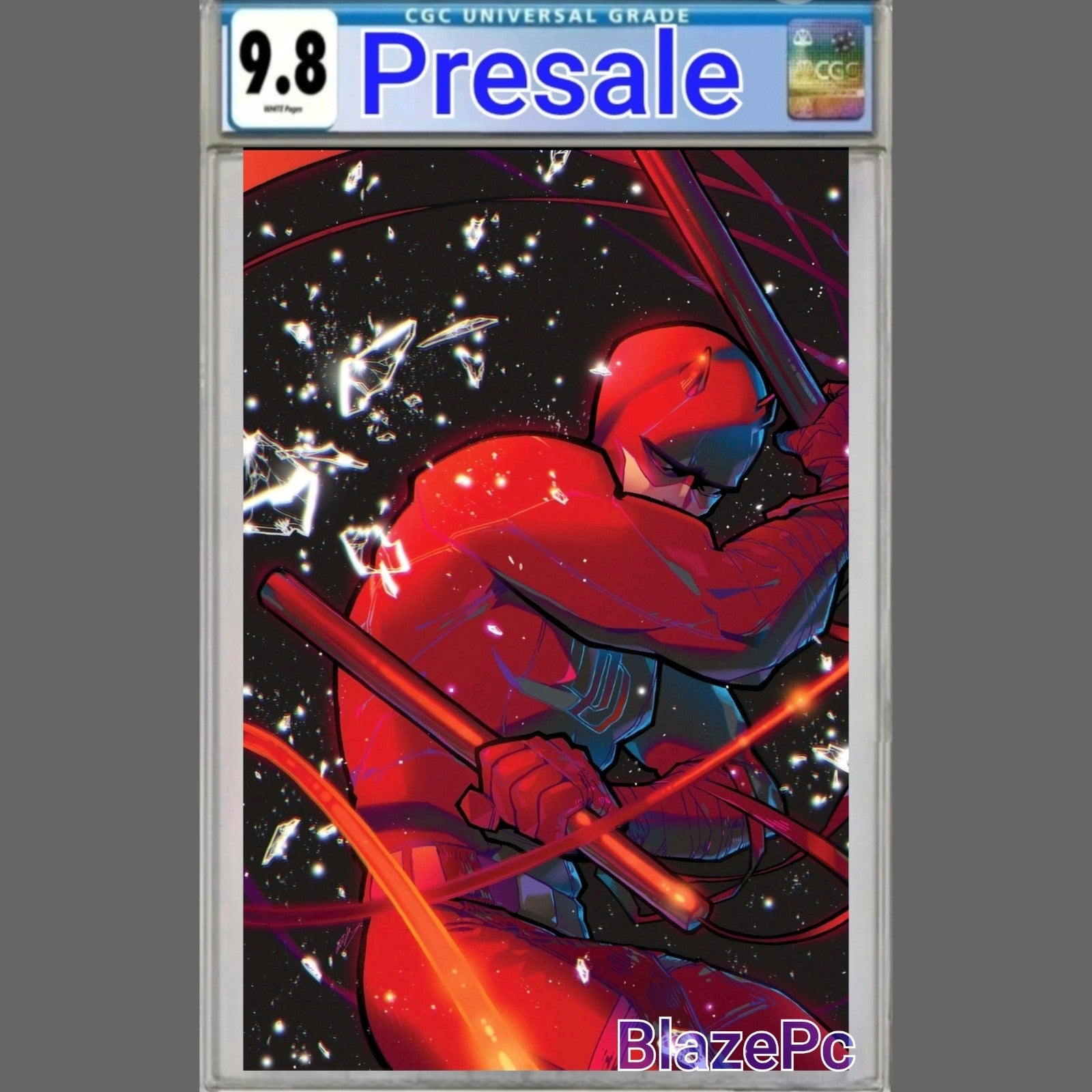 Daredevil #1 CGC 9.8 1:100 Rose Besch VIRGIN Variant 1st Print 2026 PRESALE