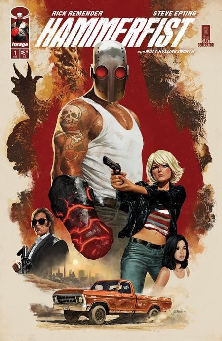 Hammerfist #1 Cover A B C D E F Variant Set Options Image Comics Presale 8/26