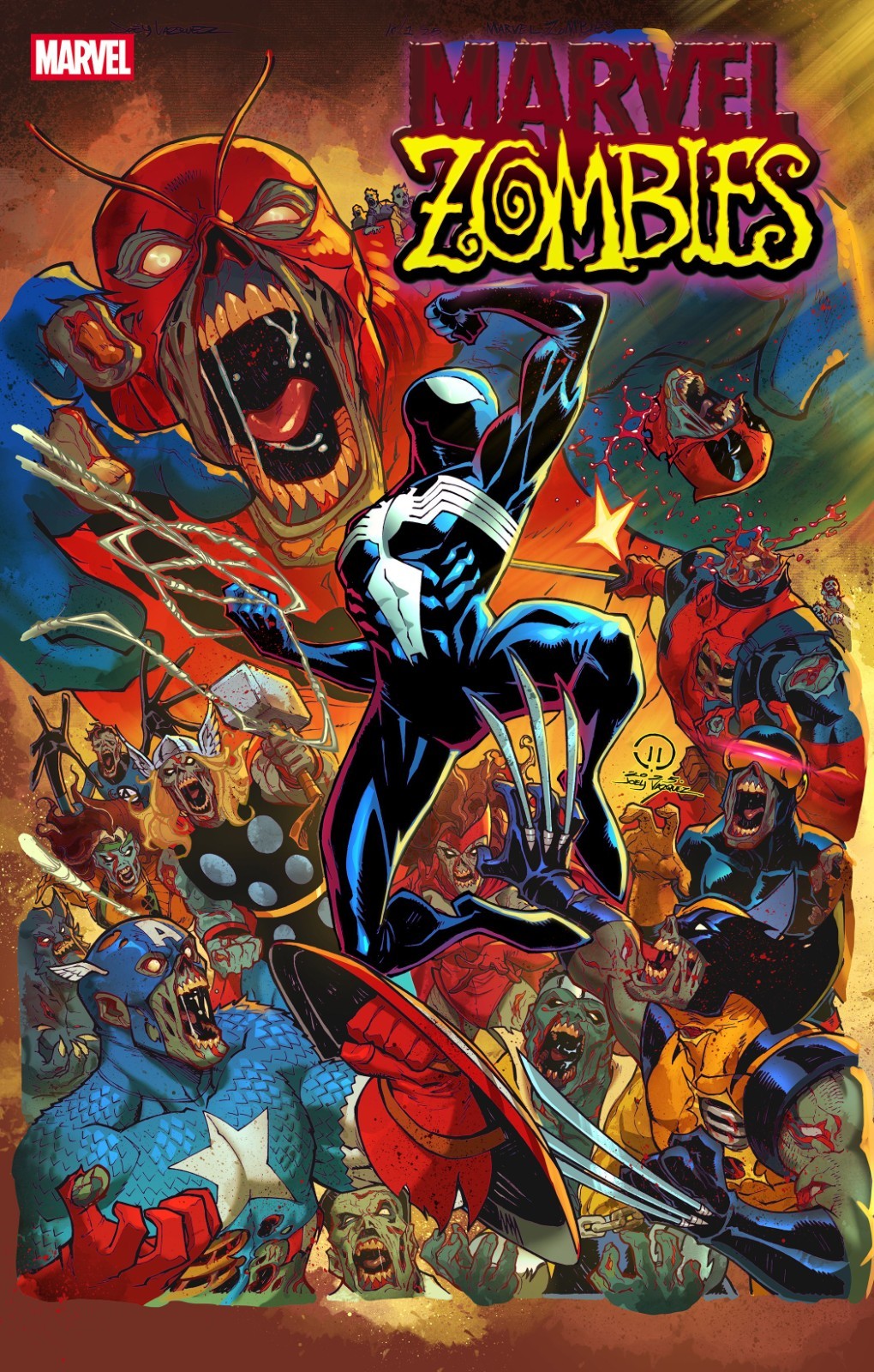 Marvel Zombies Red Band #5 Cover A B C Variant Set Options 2026 Presale 1/28