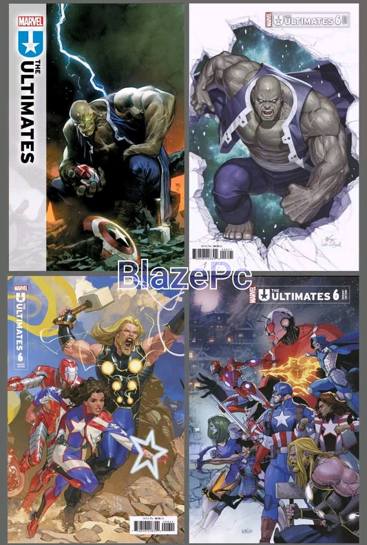 Ultimates #6 Cover A B C D Variant Set Options Marvel Comics 2024 NM