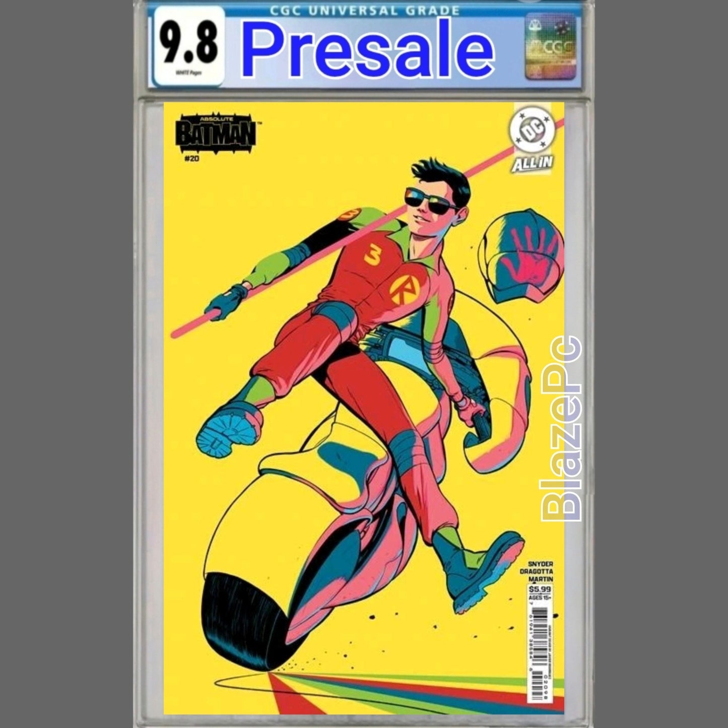 Absolute Batman #20 CGC 9.8 1st Print Cover G Rodriguez Variant Robin PRESALE