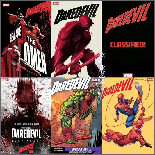 Daredevil #3 Cover A B C D E Variant Set 1:25 Options Marvel 2026 Presale 6/10