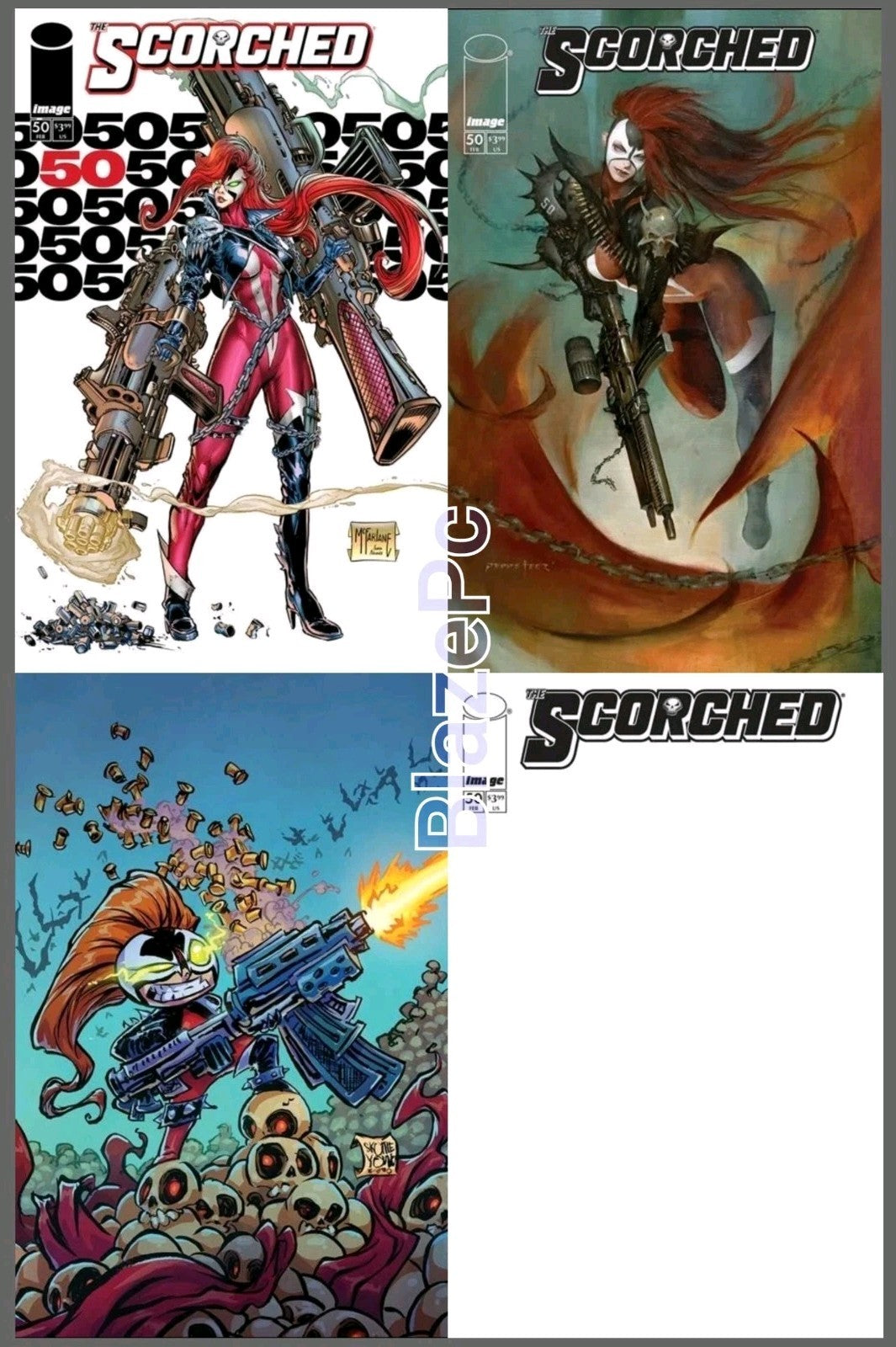 Spawn Scorched #50 Cover A B C D Variant Set Options Image 2026 Presale 4/15