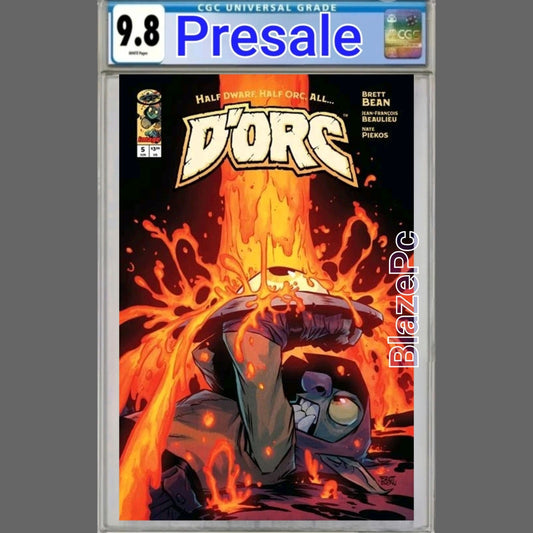 Dorc #5 CGC 9.8 Brett Bean Cover A 1st Print Image Comics 2026 PRESALE
