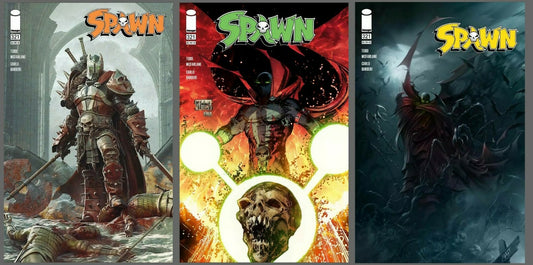 Spawn #321 Cover A B C Variant Set Options Barends Mattina Image Comics 2021 NM