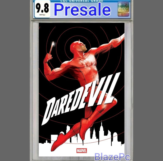 Daredevil #1 CGC 9.8 Lee Garbett Cover A 1st Print Marvel 2026 PRESALE