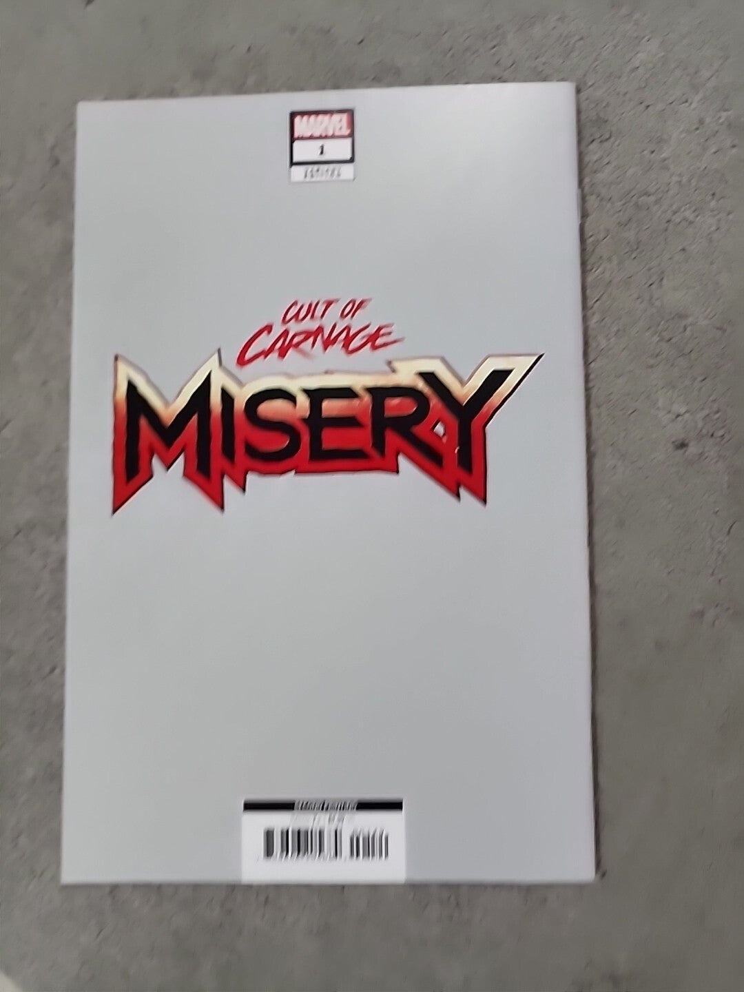 Cult of Carnage: Misery #1 1:25 2nd Print Stegman Virgin Variant 2023 HTF VF/NM