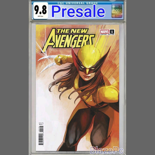 New Avengers #1 CGC 9.8 1:25 Stephanie Hans Variant Marvel 2025 PRESALE