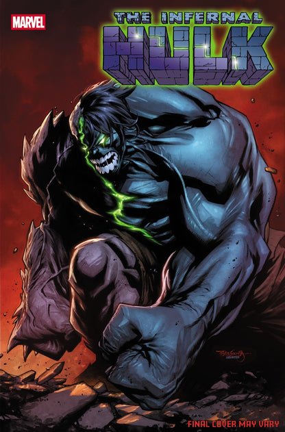 Infernal Hulk #3 Cover A B C Variant Set or 1:25 Option Marvel 2026 Presale 1/28
