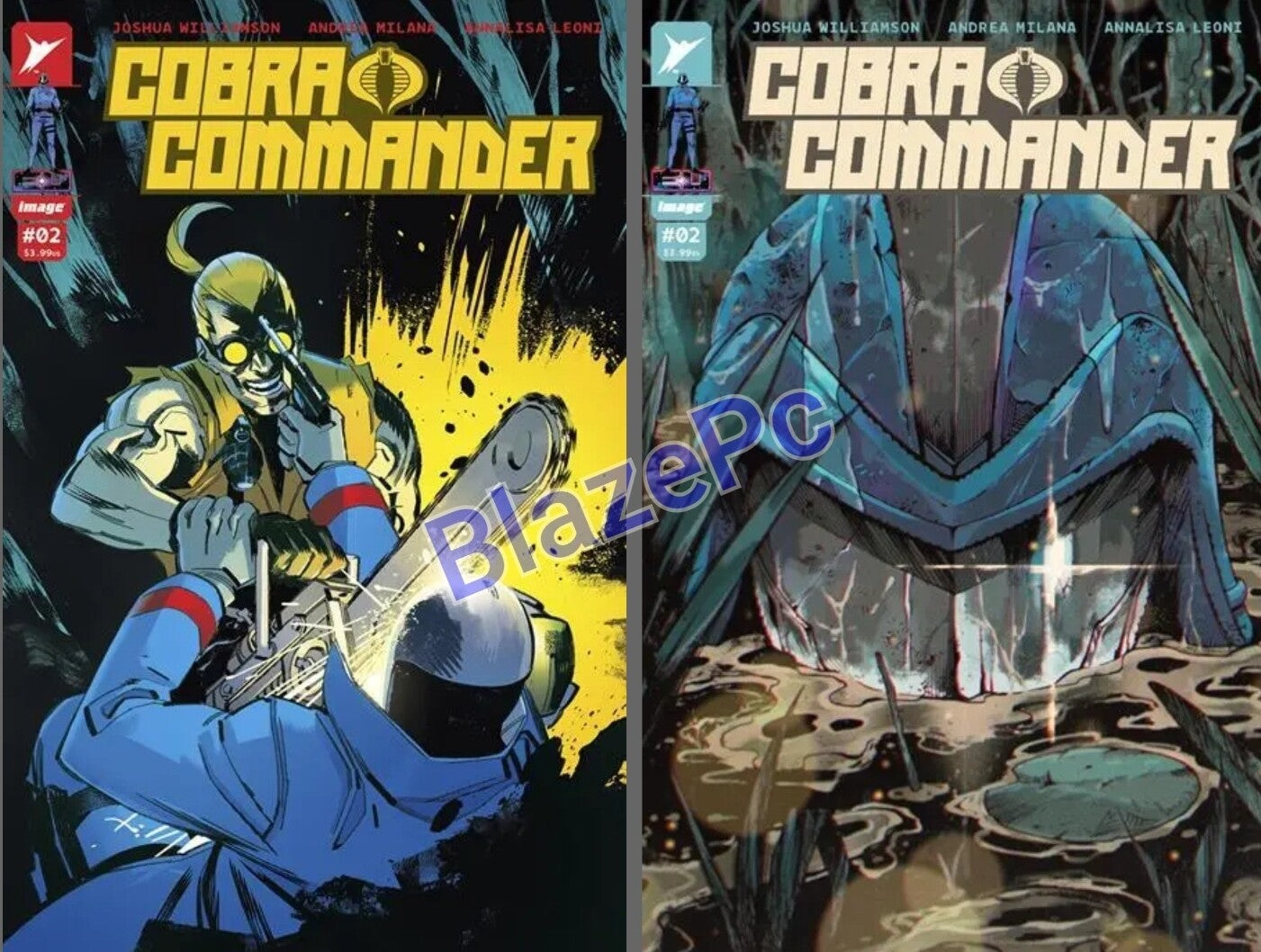 Cobra Commander #2 Cover A B Variant Set or 1:10 1:25 1:50 Options Image 2024 NM