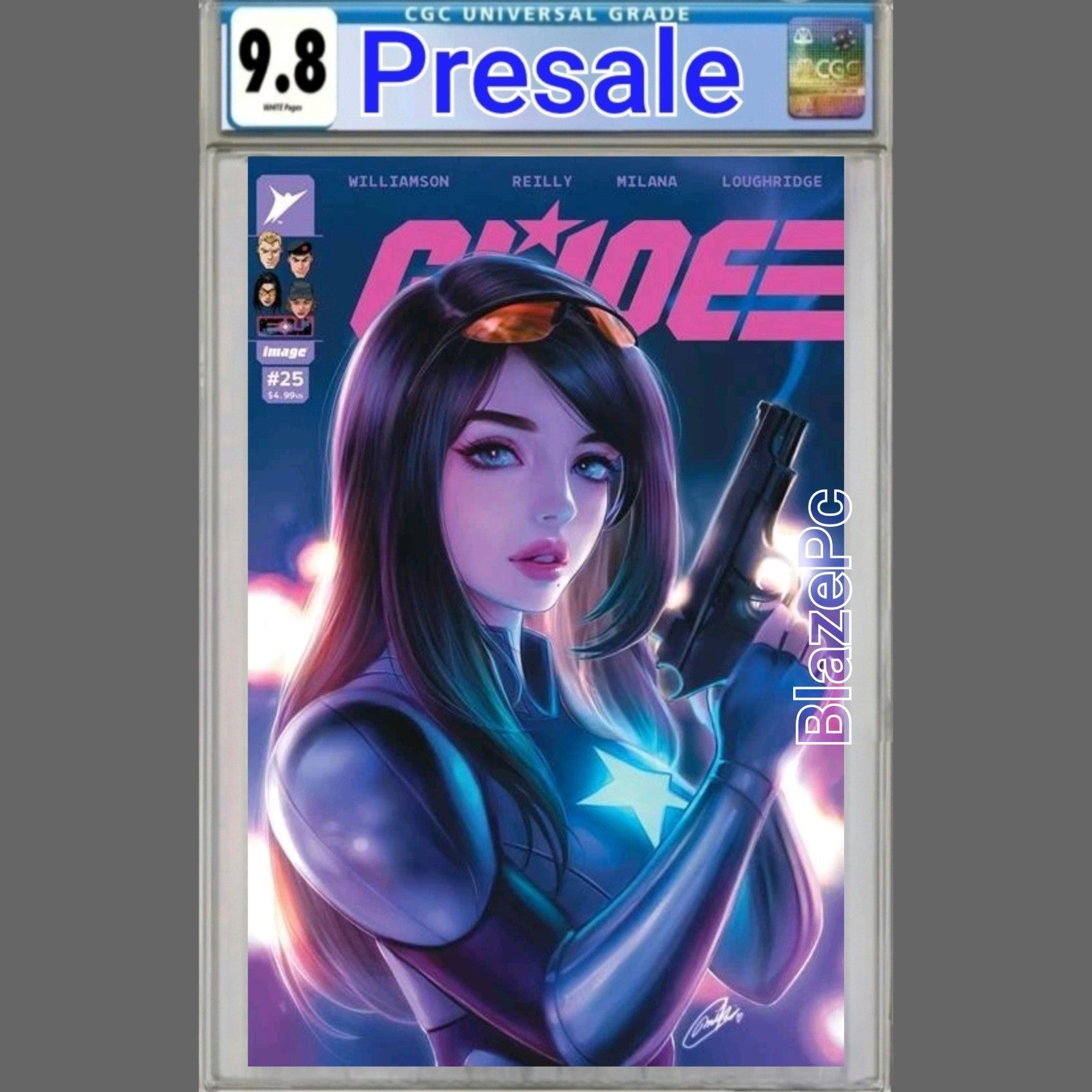 GI Joe #25 CGC 9.8 Miki Okazaki Cover C Variant Image Comics 2026 PRESALE