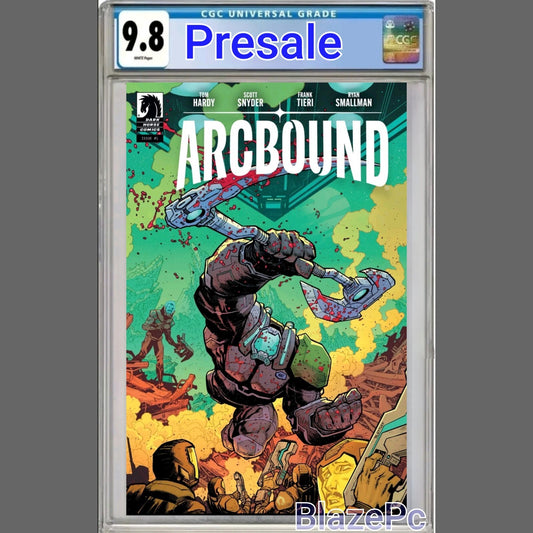 Arcbound #1 CGC 9.8 1:25 Ryan Ottley Variant Snyder Tom Hardy Dark Horse PRESALE