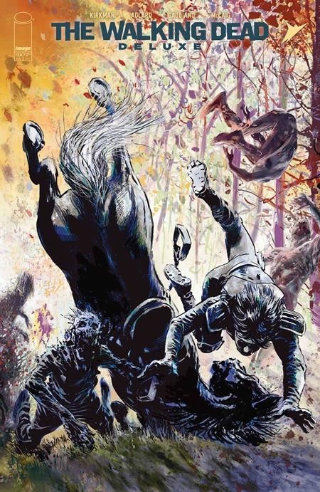 Walking Dead Deluxe #128 Cover A B C Variant Set Options Image 2026 Presale 1/7