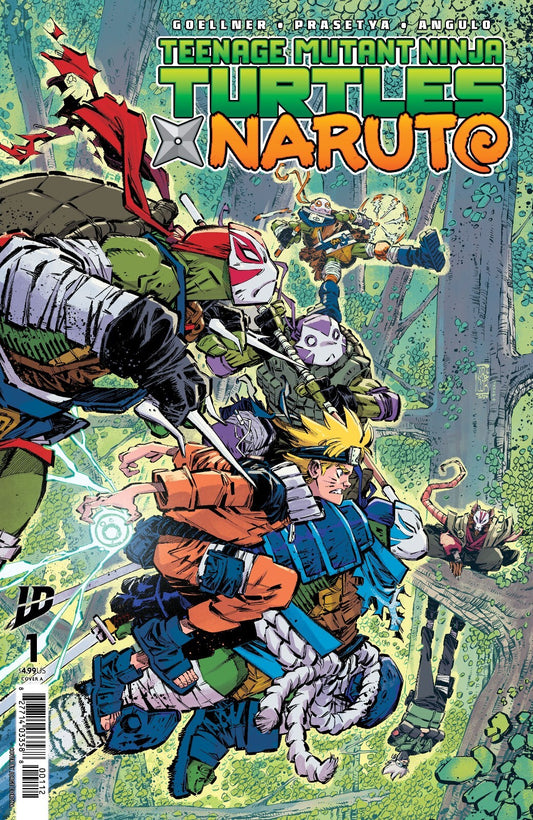 Teenage Mutant Ninja Turtles X Naruto #1 2nd Print Corona Variant IDW 2025 NM