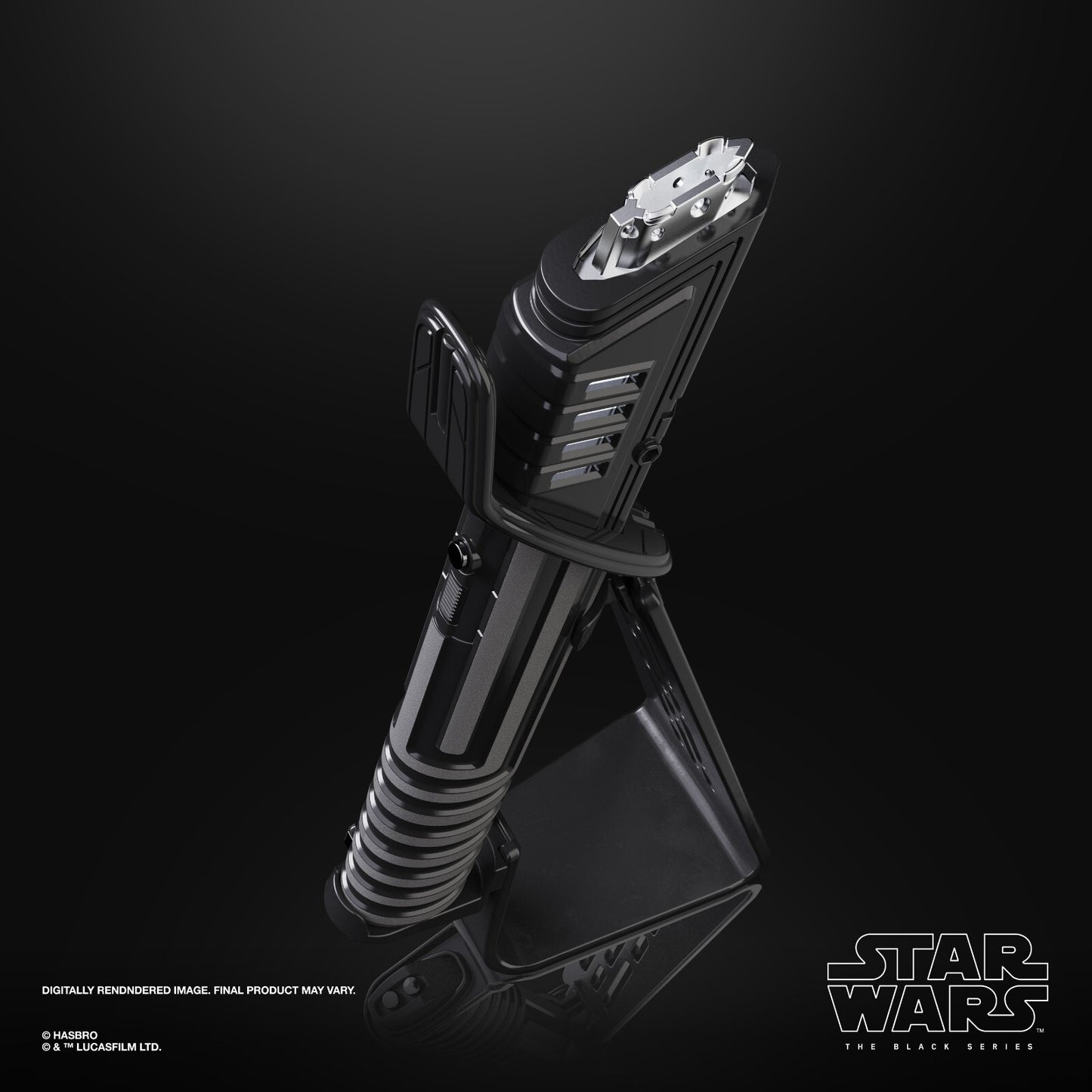 Star Wars Black Series Mandalorian Darksaber Force Fx Elite Lightsaber New 1st