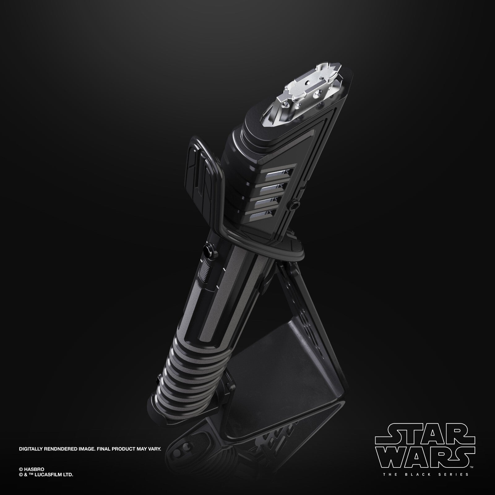 Star Wars Black Series Mandalorian Darksaber Force Fx Elite Lightsaber New 1st