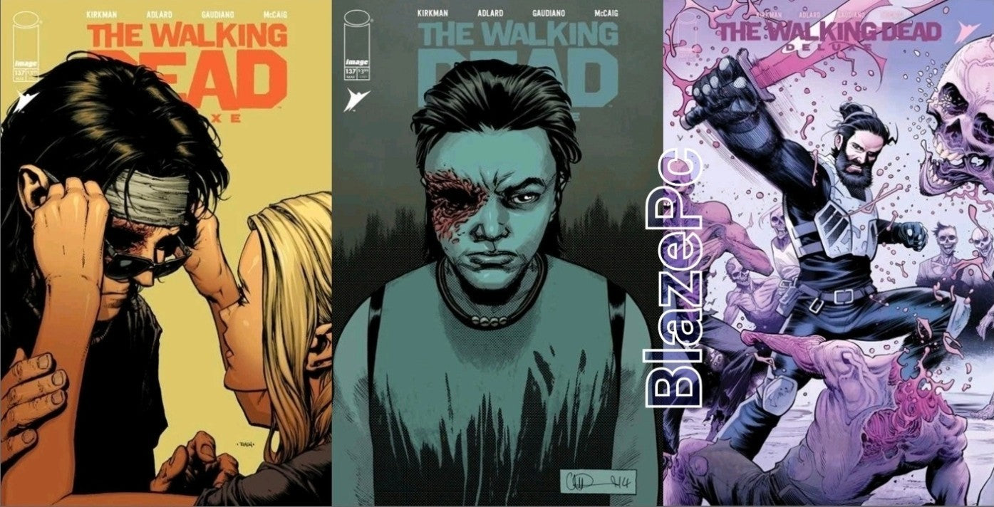 Walking Dead Deluxe #137 Cover A B C Variant Set Options 2026 Presale 5/20