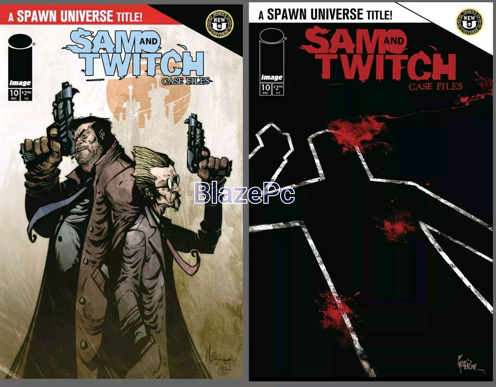 Sam and Twitch Case Files #10 Cover A B Variant Set Options Image Comics 2025 NM