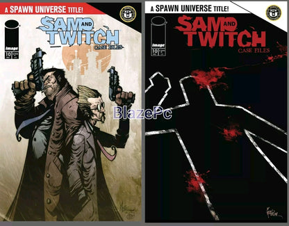 Sam and Twitch Case Files #10 Cover A B Variant Set Options Image Comics 2025 NM