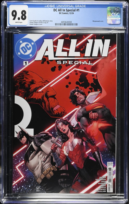 DC All In Special #1 CGC 9.8 Sampere Cover A 1st Print Absolute On Front Batman