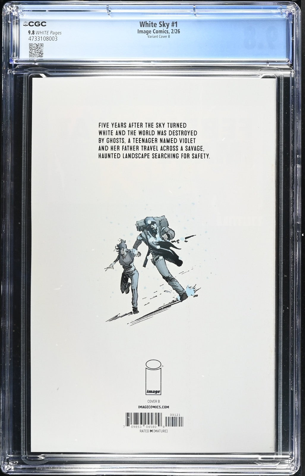 White Sky #1 CGC 9.8 Eliza Ivanova Cover B Variant 1st Print Image Comic 2026