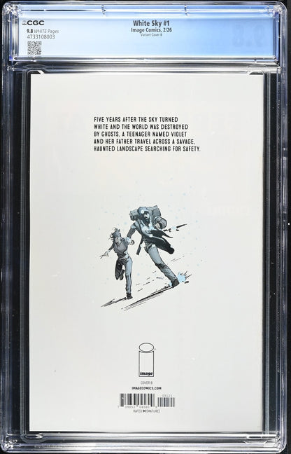White Sky #1 CGC 9.8 Eliza Ivanova Cover B Variant 1st Print Image Comic 2026