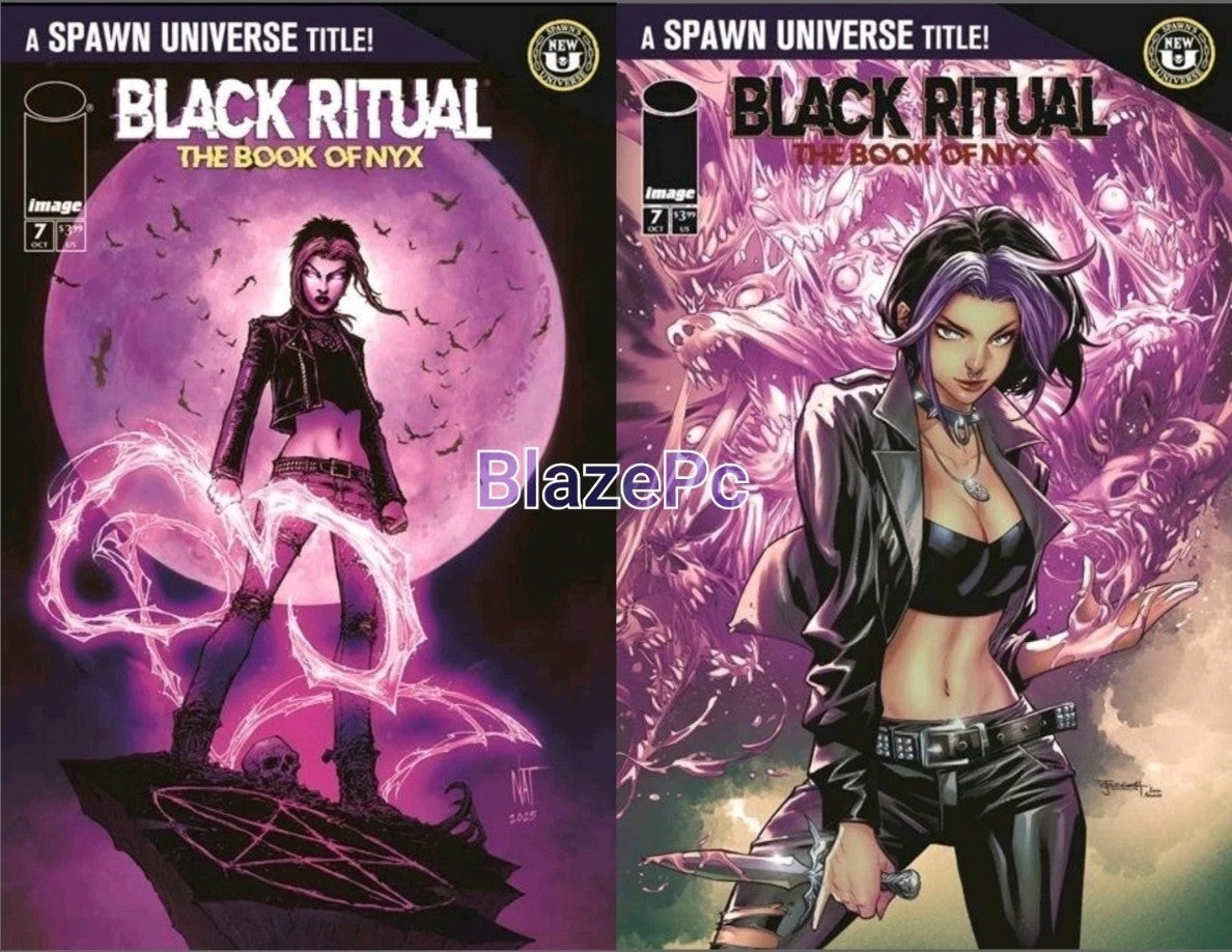 Spawn Black Ritual The Book of Nyx #7 Cover A B Variant Set Options Presale 12/3