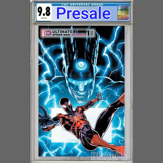 Ultimate Spider-Man Incursion #1 CGC 9.8 1:25 Jonas Scharf Variant PRESALE