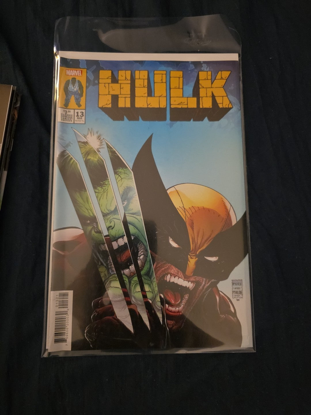 Hulk #13 CGC 9.8 Steve McNiven Classic Homage 340 Variant Marvel 2023 PRESALE