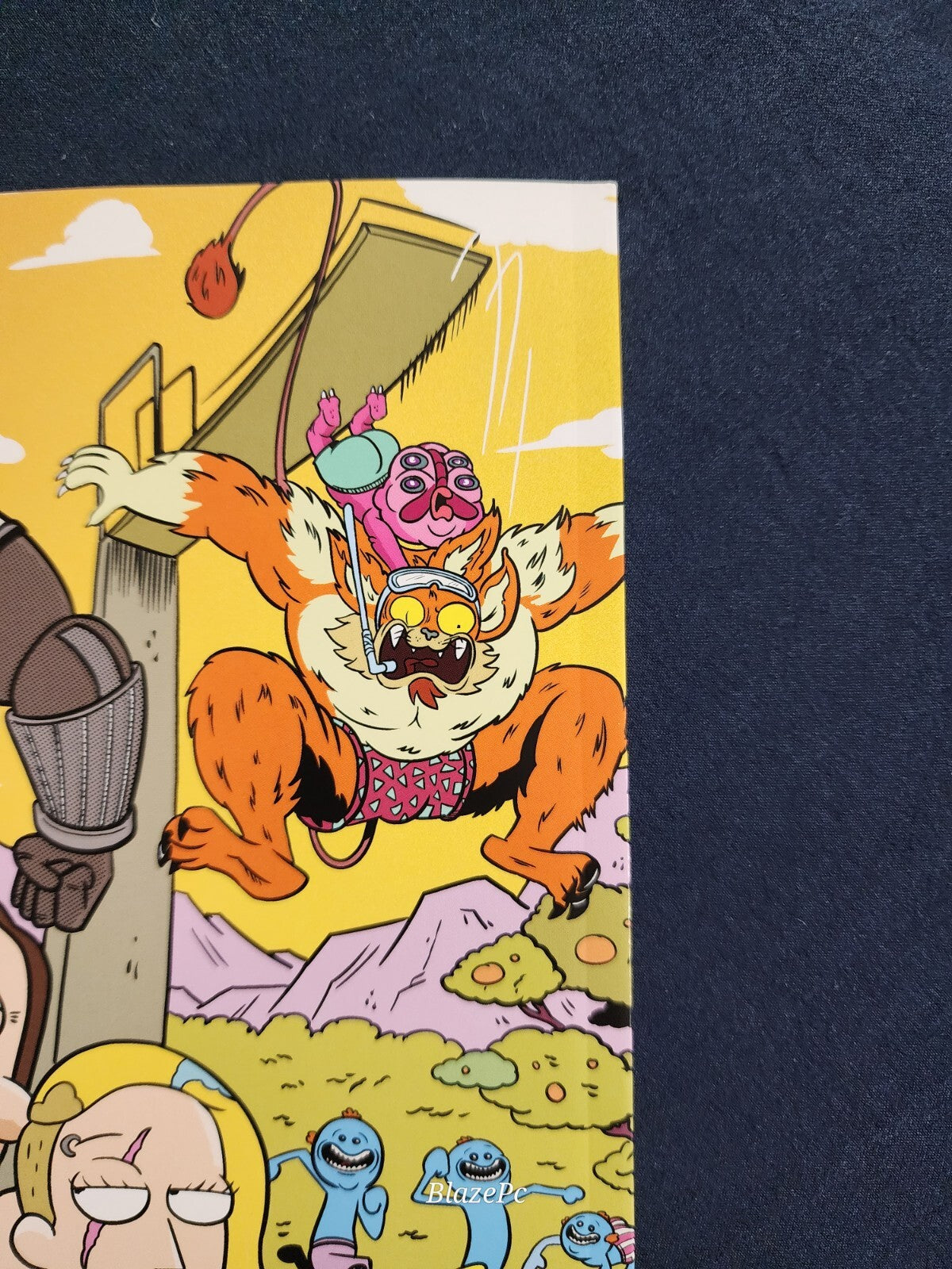 Rick and Morty Super Spring Break Special #1 1:10 Ellerby Wraparound Variant NM