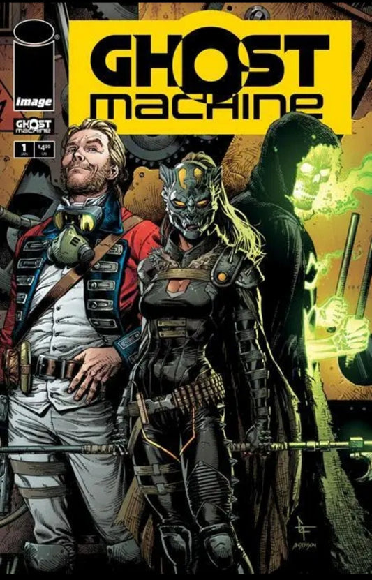 Ghost Machine #1 Cover A Gary Frank 1st Print Image Comics 2024 NM