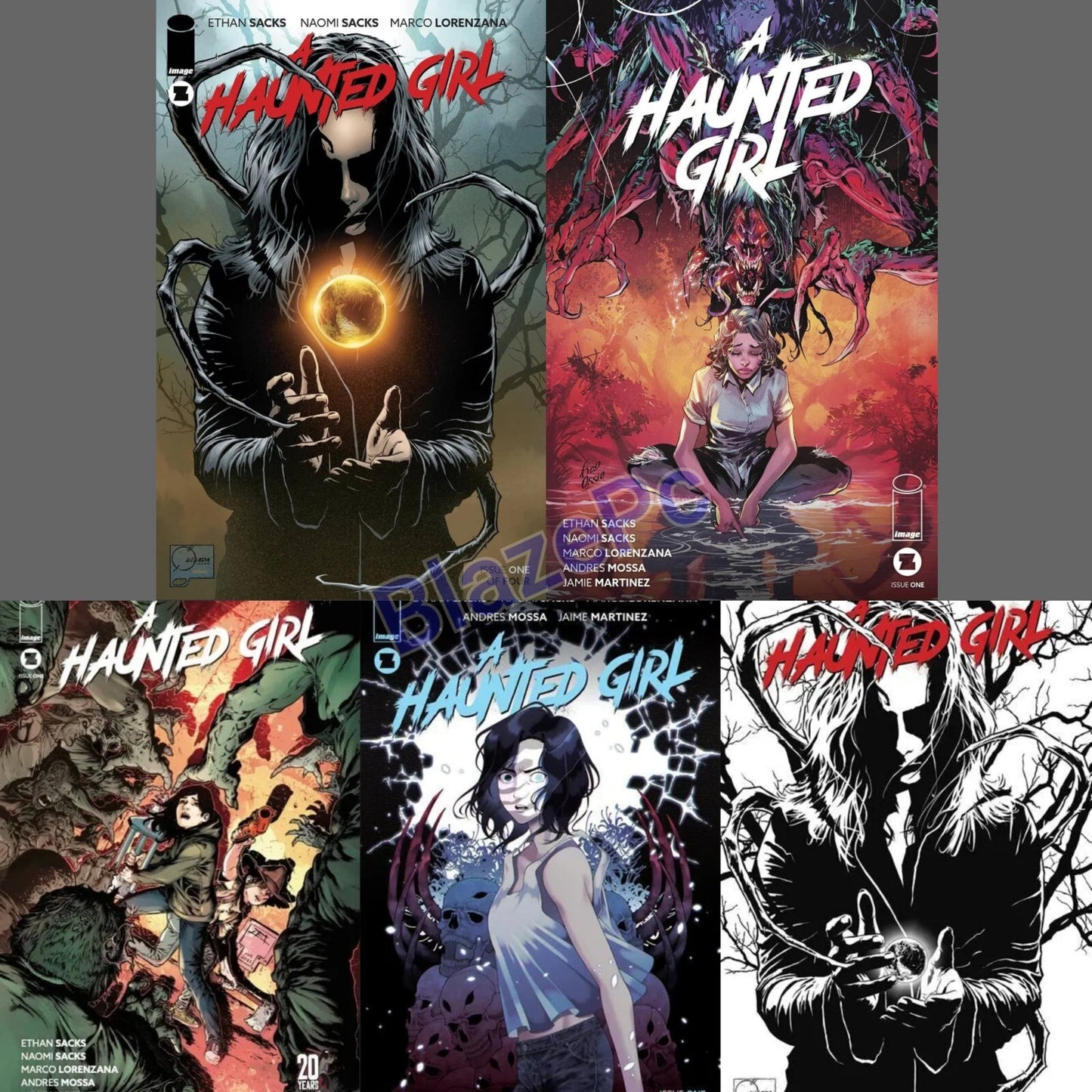 A Haunted Girl #1 Cover A B E Variant Set or 1:10 1:25 Option Image Comics NM