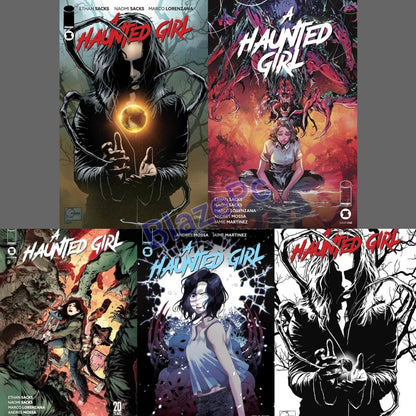 A Haunted Girl #1 Cover A B E Variant Set or 1:10 1:25 Option Image Comics NM