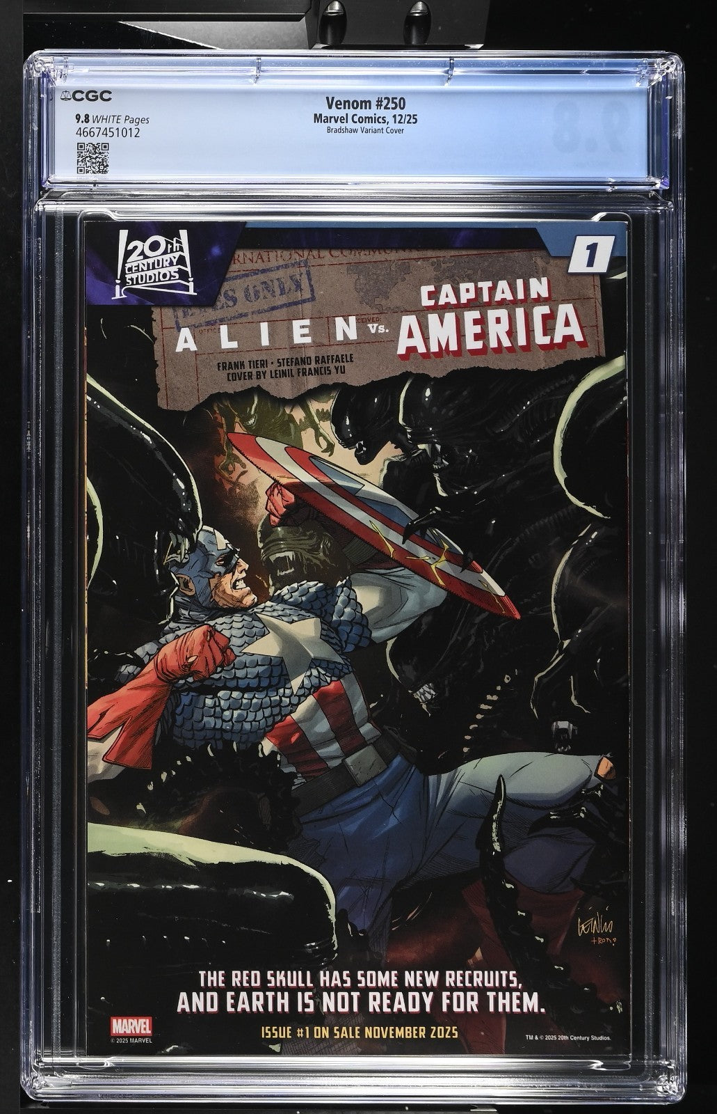 Venom #250 CGC 9.8 Nick Bradshaw Muppets 70th Anniversary Variant Marvel 2025