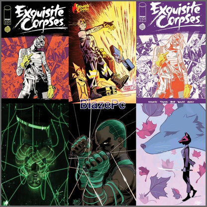 Exquisite Corpses #5 Cover A B C D Variant Set 1:25 50 Option Image Presale 9/17