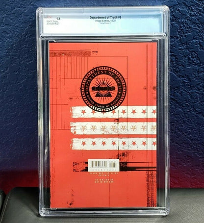 Department Of Truth #2 CGC 9.8 1:25 Cover D Romero Baby Incentive Variant Tynion