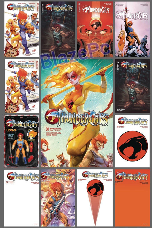 Thundercats #1 Cover A B C D E F G H I J ZC Variant Set Options Dynamite 2024 NM