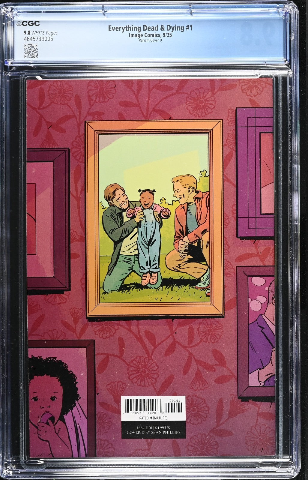 Everything Dead & Dying #1 CGC 9.8 1:25 Phillips Variant Image Comics 2025