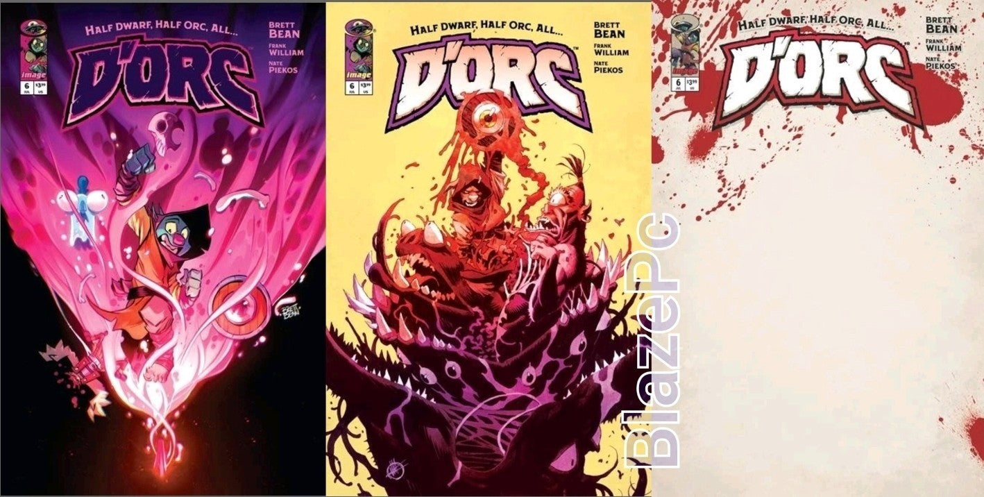 Dorc #6 Cover A B E Variant Set Options Image Comics 2026 Presale 7/15