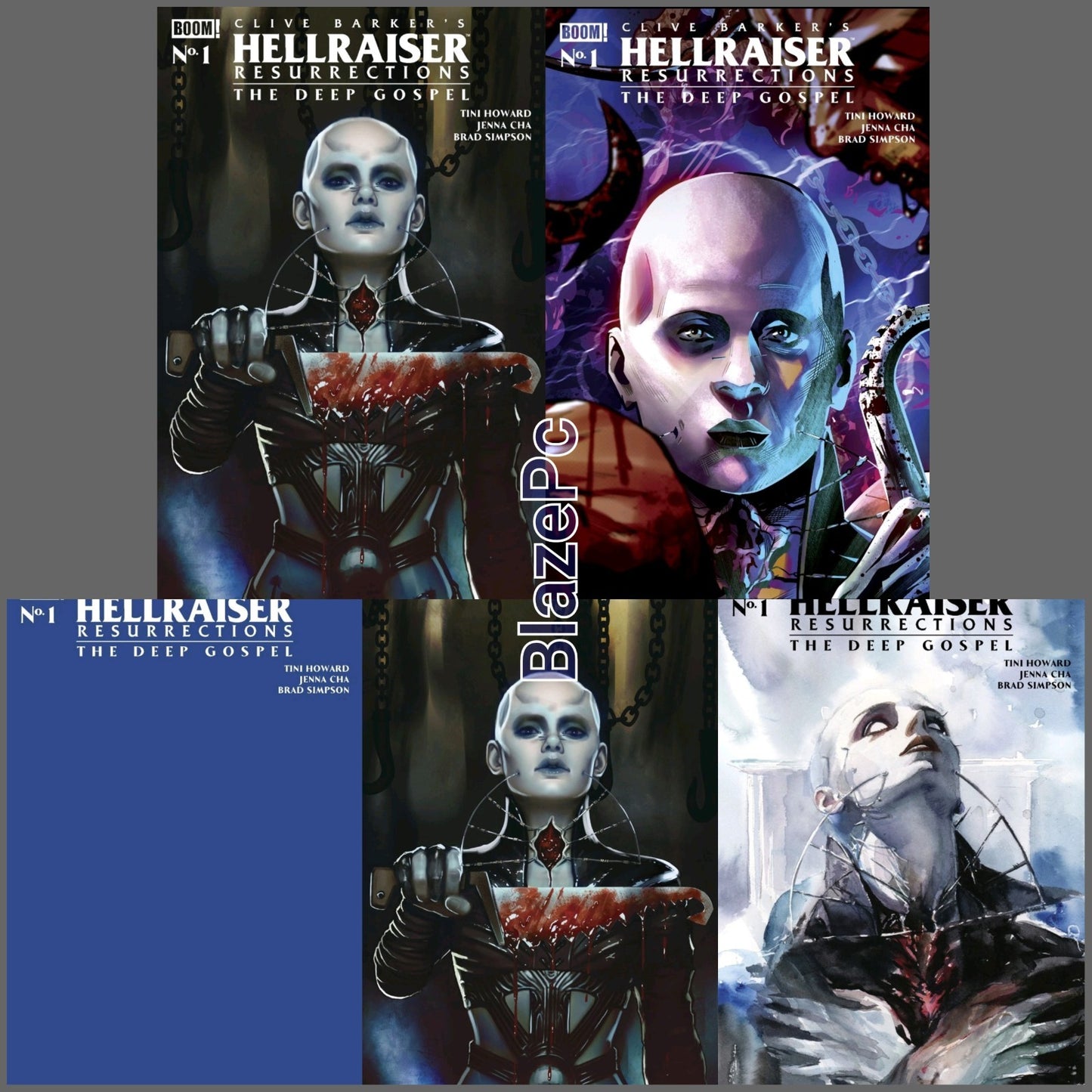 Hellraiser Resurrections Deep Gospel #1 A B C F G Variant Options Presale 9/16